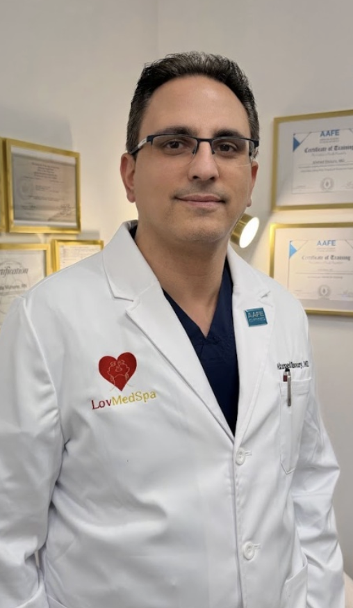 Dr. Ahmed Elsoury, M.D., Medical Director of Lov Med Spa Brooklyn